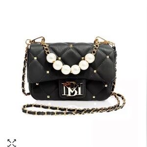 Badgley Mischka Women's Mini Flap Quilted Handbag